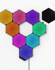 Shapes Limited Edition Ultra Black Hexagons Smarter Kit (9 Panels)