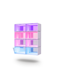 EXPO Smart LED Display Case Smarter Kit (8 Pack)