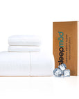 Cooling Comforter Set – Temperature-Regulating Eucalyptus Silk Comforter & Pillow Shams