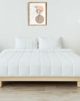 Cooling Comforter Set – Temperature-Regulating Eucalyptus Silk Comforter & Pillow Shams