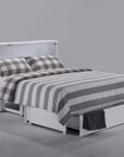 Clover Murphy Cabinet Bed - White