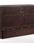 Clover Murphy Cabinet Bed - Chocolate Finish