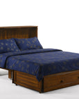 Daisy Murphy Cabinet Bed | Black Walnut Finish