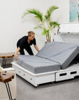 Artesian Cabinet Bed White