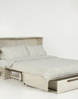 Louvre Murphy Cabinet With Mattress Provence Finish