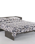 Cube Murphy Cabinet Bed & Mattress | Stonewash Finish