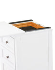 New Traditions Nightstand - White | Hidden Storage