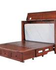 New Traditions Mahogany Murphy Cabinet
