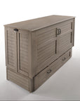 Poppy Murphy Cabinet With Mattress Brushed Driftwood Finish
