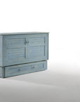 Poppy Murphy Cabinet With Mattress Sky Finish