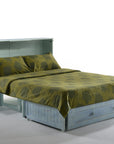Poppy Murphy Cabinet With Mattress Sky Finish