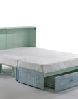 Poppy Murphy Cabinet With Mattress Sky Finish