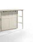 Siesta Desk Murphy Cabinet | Vintage White