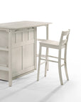 Siesta Desk Murphy Cabinet | Vintage White