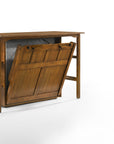 Siesta Desk Murphy Cabinet | Black Walnut