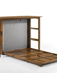 Siesta Desk Murphy Cabinet | Black Walnut