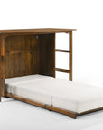 Siesta Desk Murphy Cabinet | Black Walnut