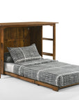 Siesta Desk Murphy Cabinet | Black Walnut