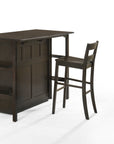 Siesta Desk Murphy Cabinet | Chocolate