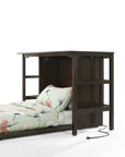 Siesta Desk Murphy Cabinet | Chocolate
