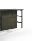 Siesta Desk Murphy Cabinet | Stonewash