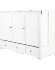 New Traditions White Murphy Bed