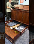 New Traditions Walnut Murphy Cabinet